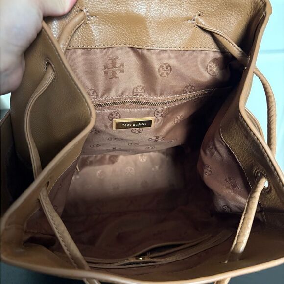 Tory Burch Leather Backpack - Picture 6 of 6